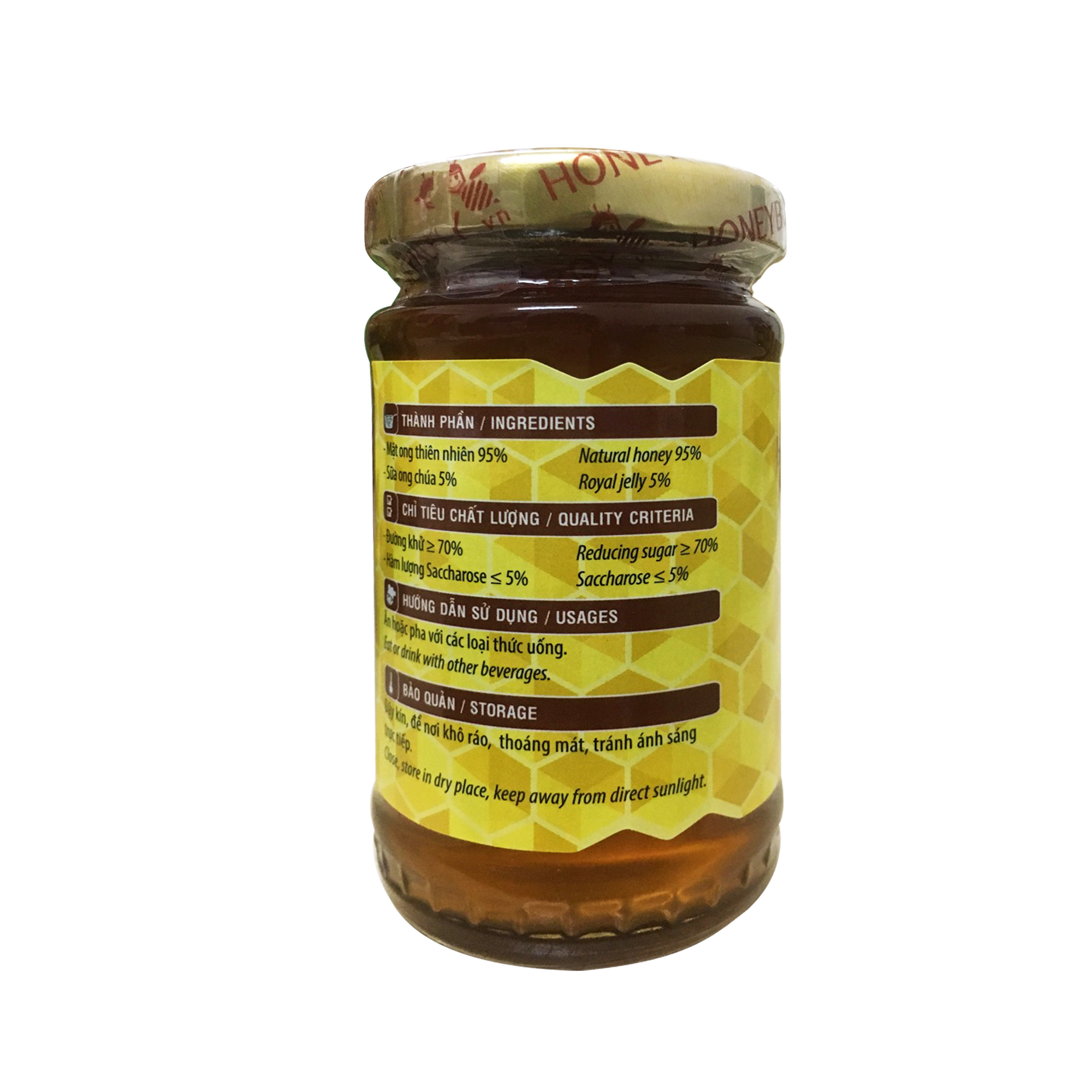 Mật ong sữa chúa Honeyboy 100ml