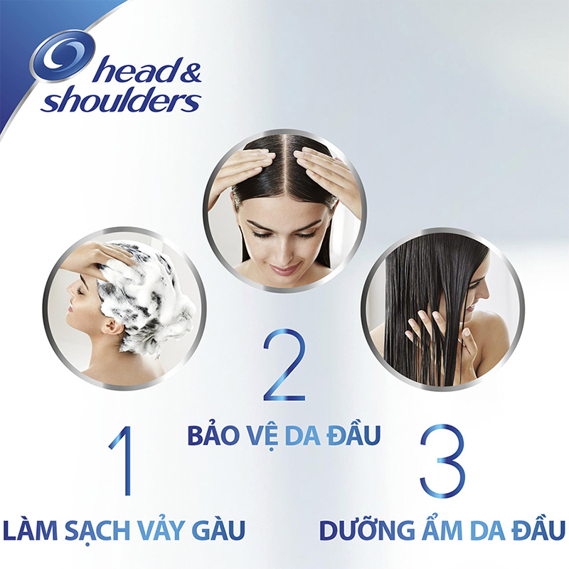 [HCM]Dầu gội Head & shoulder bạc hà mát lạnh 1200ml