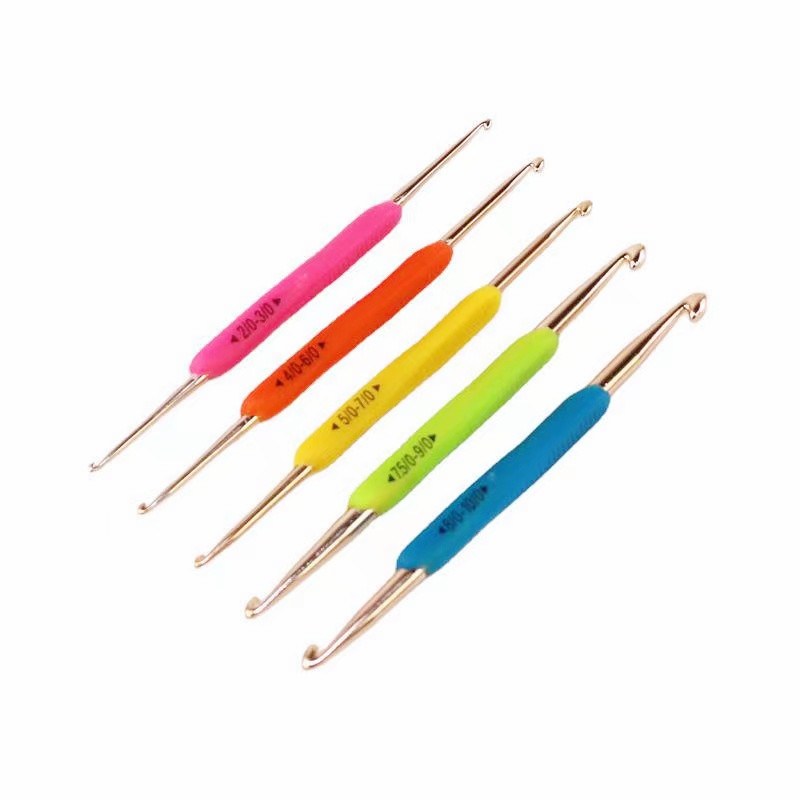 BỘ 5 KIM MÓC 2 ĐẦU SIZE LỚN