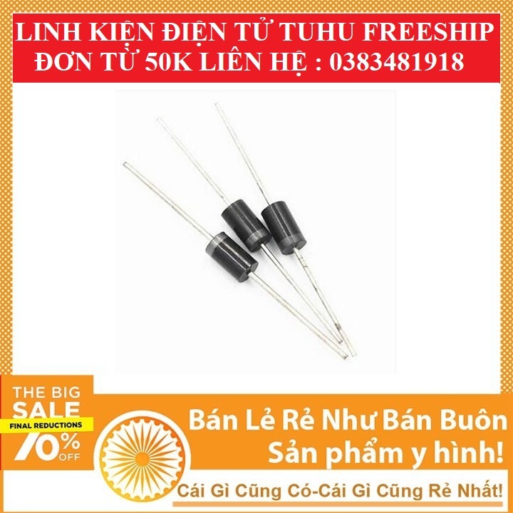 combo 10 diode 1n4007 1A-1000v (DIP) (10c) diot