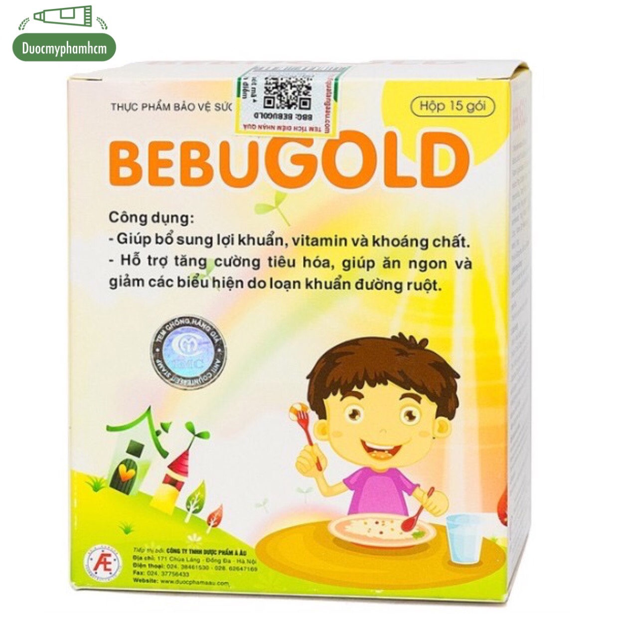 Cốm vi sinh Bebugold - Hỗ trợ tăng cường tiêu hóa, giúp ăn ngon, hấp thu tốt