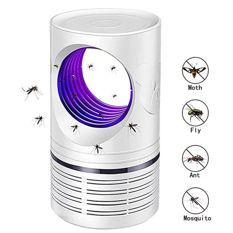Đèn bắt muỗi hình trụ thế hệ mới