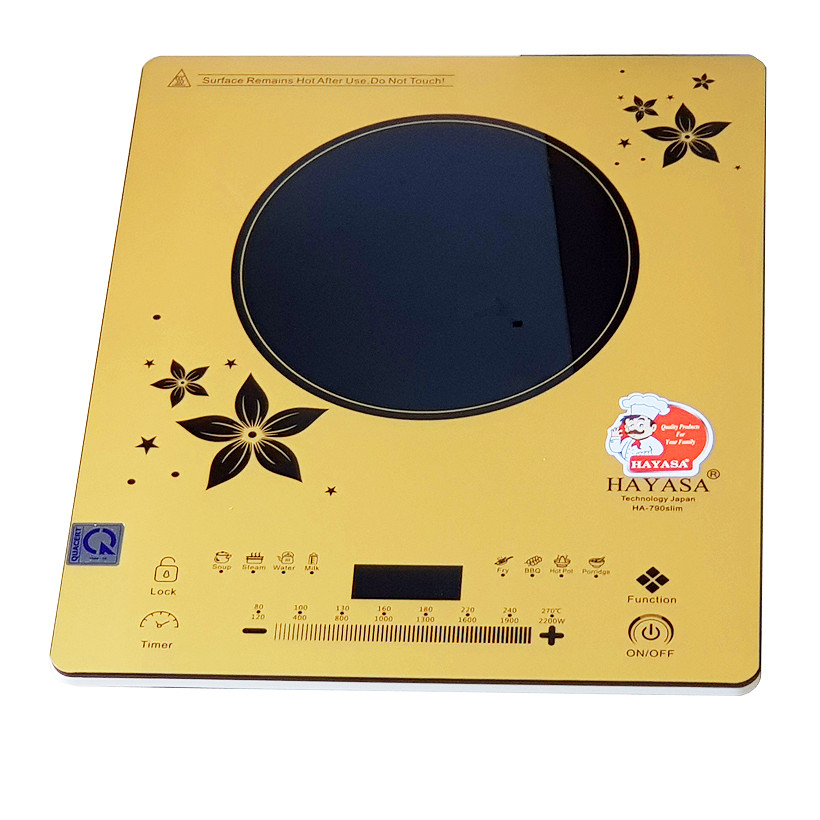 Bếp Điện Từ Hayasa Ha-790 Slim (Tặng Nồi Lẩu Inox Cao Cấp)