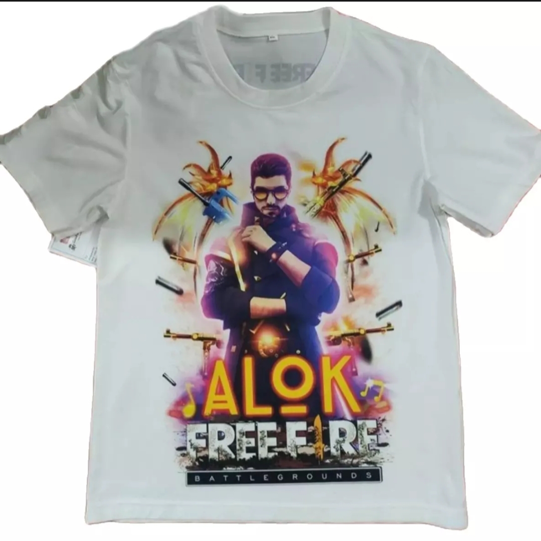 [HCM]Áo Free Fire -ALOK Chất Liệu Co Giãn  Không Xù Vải - Phong Cách Năng Động Trẻ Trung