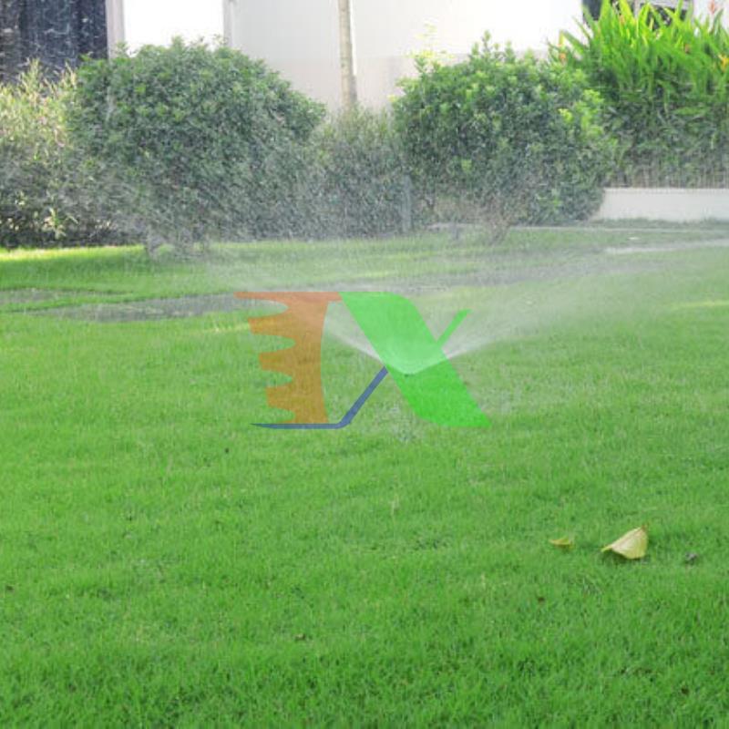 Irrigation spray rainfall reaching retractable dtx-21d, holder cap lawn sprinkler retractable adjust angle watering 25 °-360 ° lace 21 1/2 ", watering golf ball, water landscape, Park