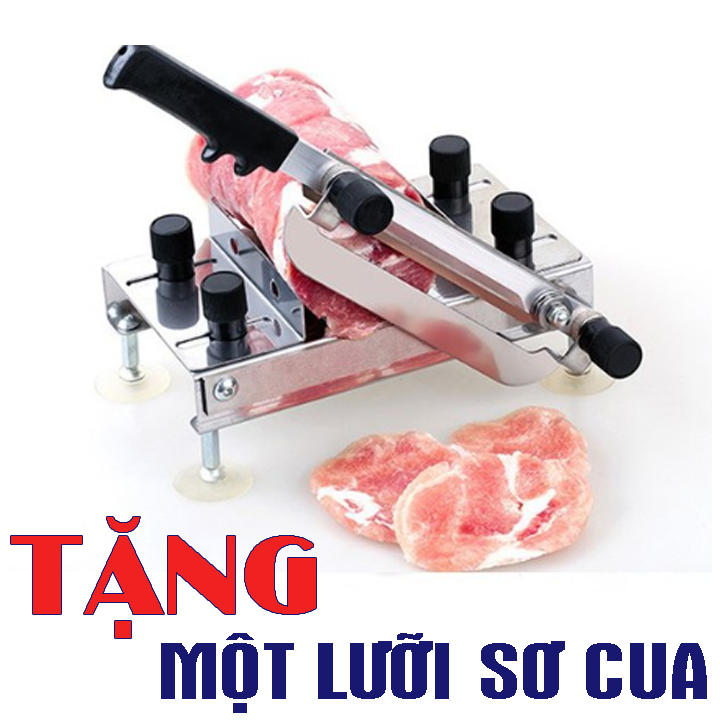 [ TẶNG LƯỠI SƠ CUA ] [HÀNG LOẠI 1] - Máy Thái Thịt Đông Lạnh Máy, Chặt Thịt Gà, Dao Cắt Thịt Làm Bếp Đa Năng