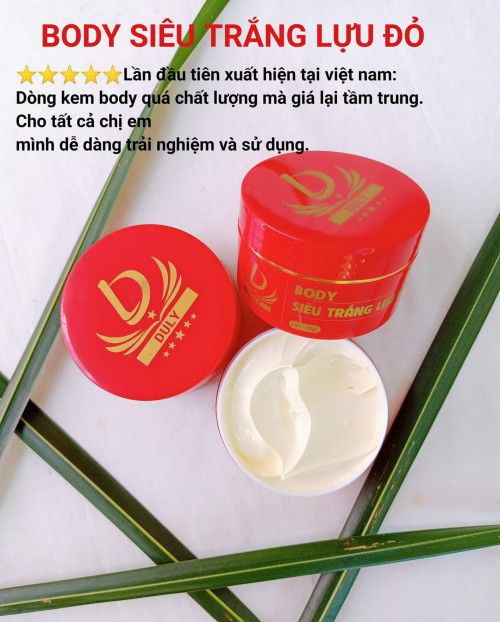 Kem body lựu đỏ Duly