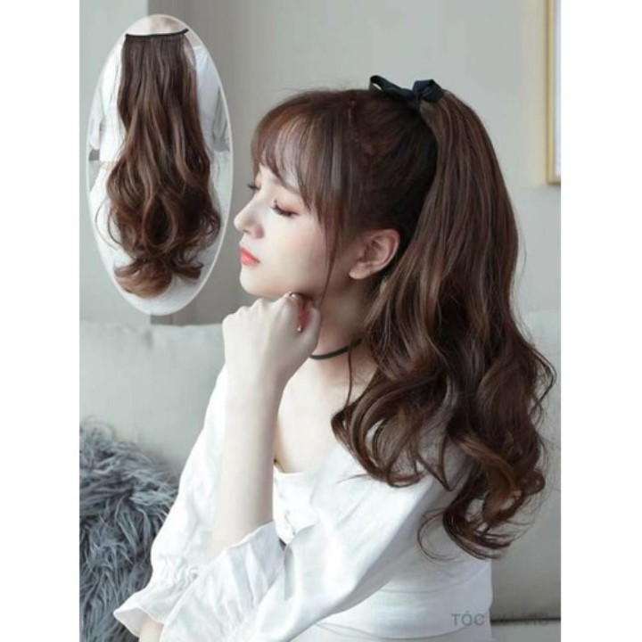 TÓC GIẢ NỮ CỘT XOĂN DÀI CỰC ĐẸP