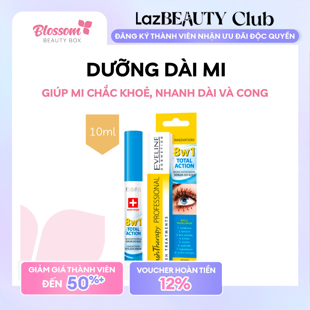 Dưỡng dài mi Eveline 8 IN 1