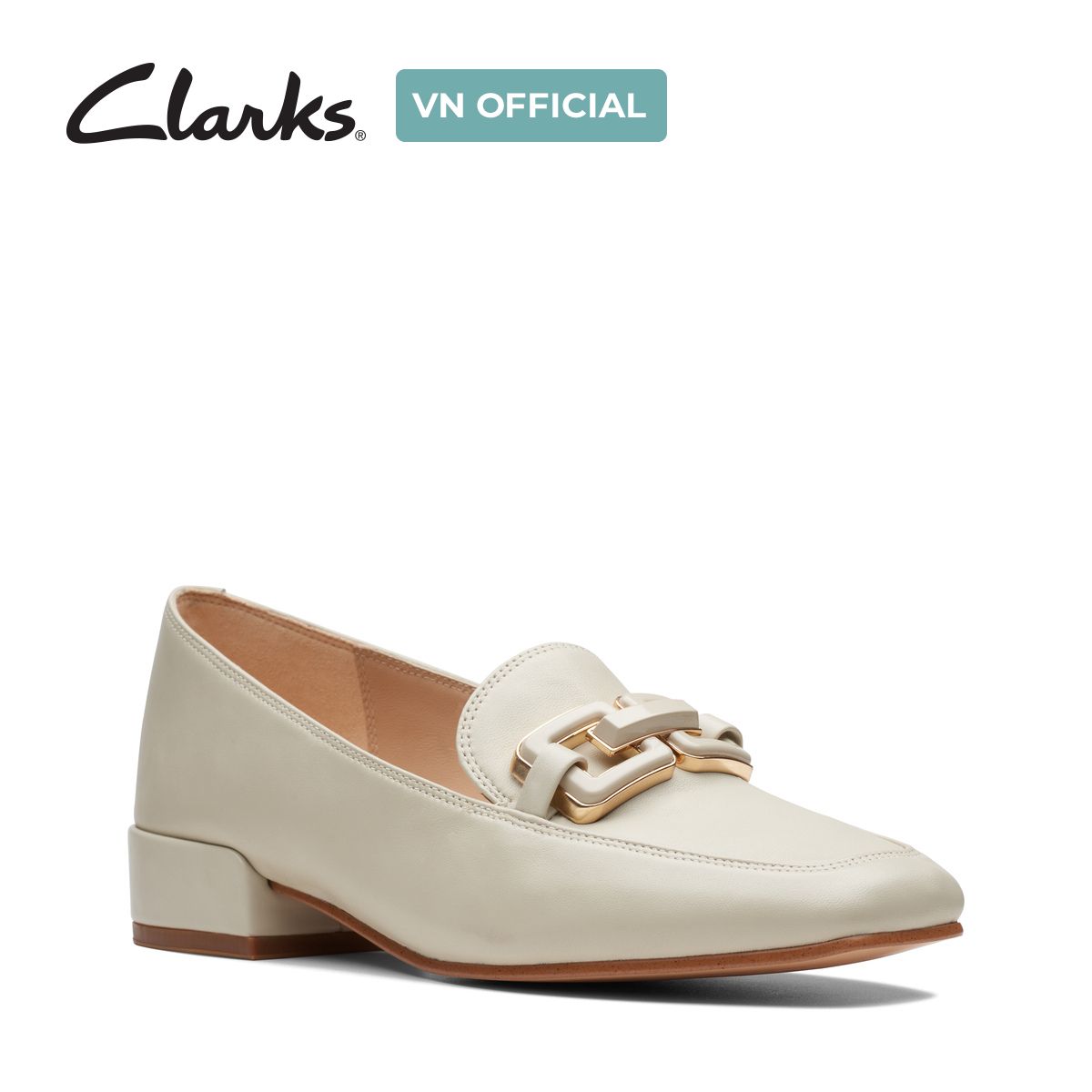 Giày Đế Bệt Da Nữ Clarks - Seren30 Easy