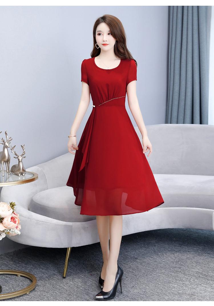 [HCM]ĐẦM XÒE CỔ TRÒN ĐÍNH CƯỜM KÈM PHỤ KIỆN_D3191
