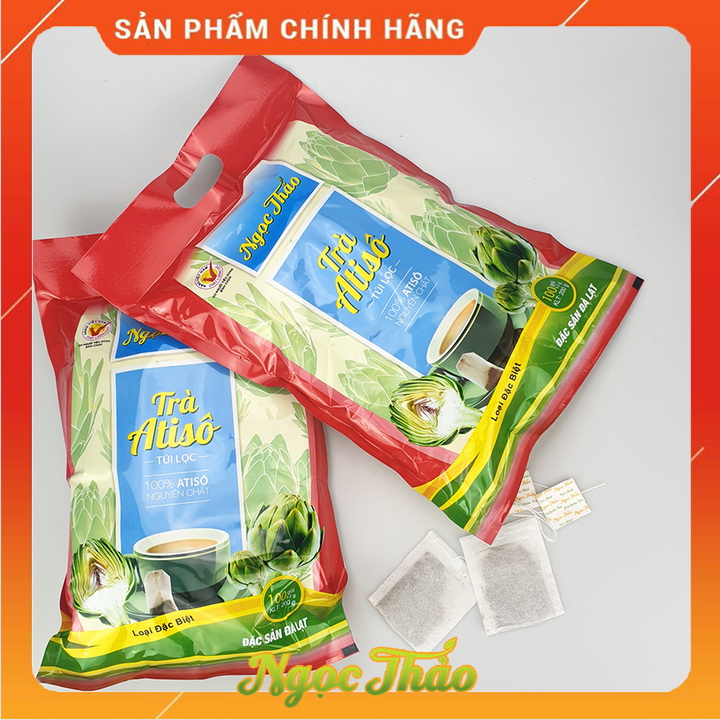 Trà atiso túi lọc đặc biệt Ngọc Thảo | 100 túi (gói màu đỏ)