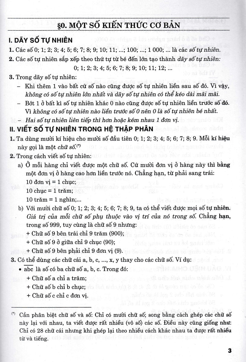 TOÁN - CHUYÊN ĐỀ SỐ VÀ HỆ ĐẾM THẬP PHÂN LỚP 4-5 (DÙNG CHUNG CHO CÁC BỘ SGK HIỆN HÀNH)