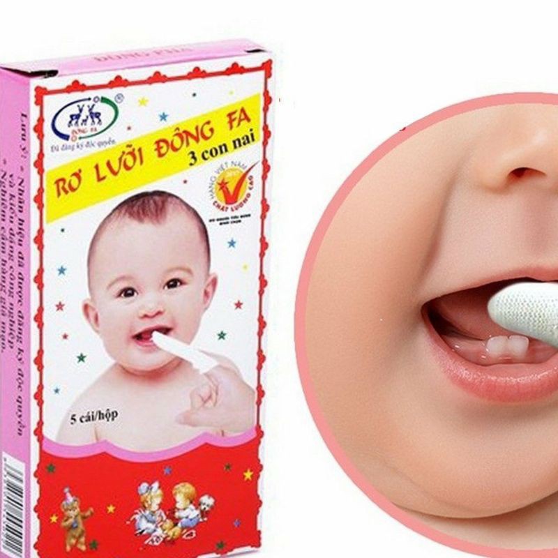 Set 5 hộp rơ lưỡi đông pha cho bé yêu