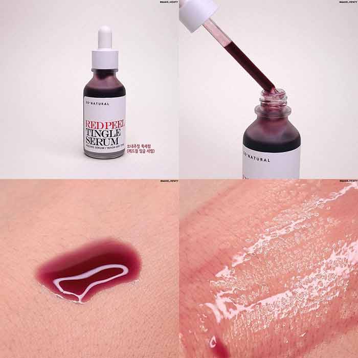 [So'natural] Tinh Chất Red Peel Tingle Serum Sonatural Hàn Quốc