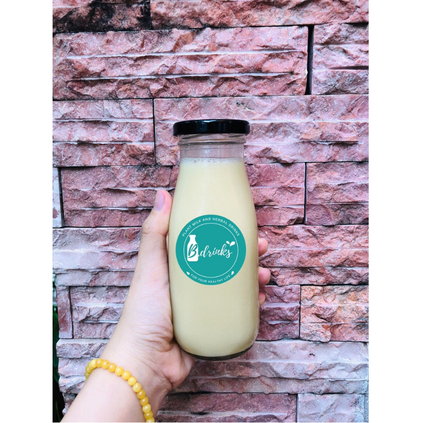 Combo10 Chai thủy tinh đựng sữa hạt , nước trái cây( 300ml )