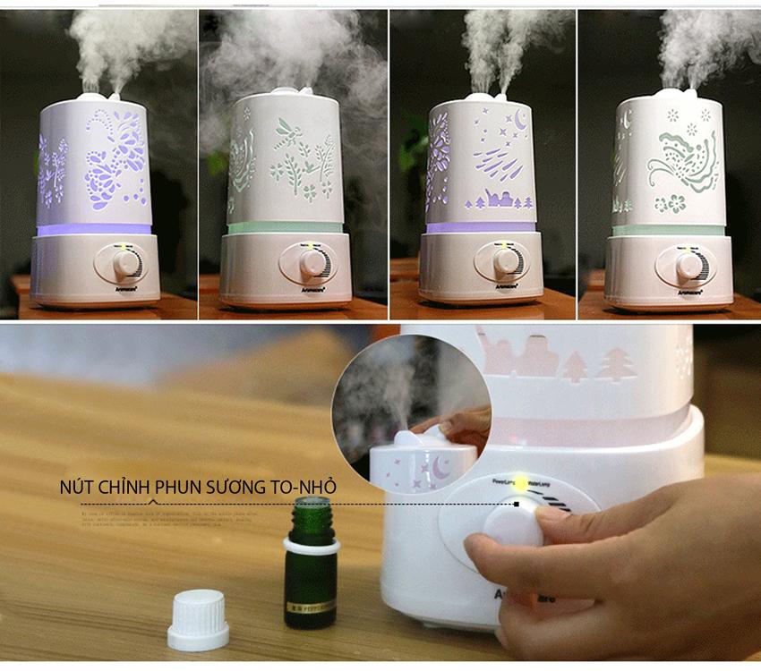Máy khuếch tán tinh dầu hồ điệp cao cấp AROMA