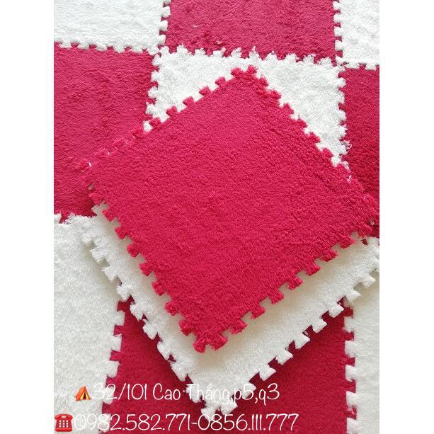 THẢM XỐP GHÉP MẶT LÔNG NHUNG