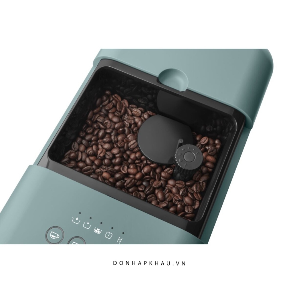 BCC02 Máy Pha Cà Phê Espresso Smeg BCC02EGMEU, Emerald Green, Thermoblock, 19 Bar