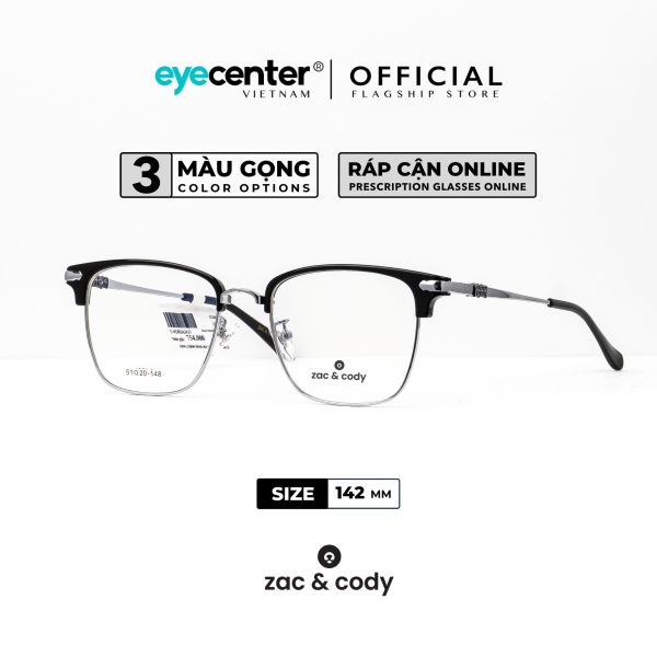 Giá bán Gọng kính cận nam nữ #CLEO chính hãng ZAC & CODY kim loại chống gỉ cao cấp nhập khẩu by Eye Center Vietnam