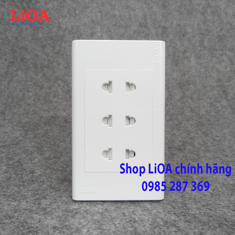 Ổ cắm điện ba 2 chấu 16A LiOA (3520W)