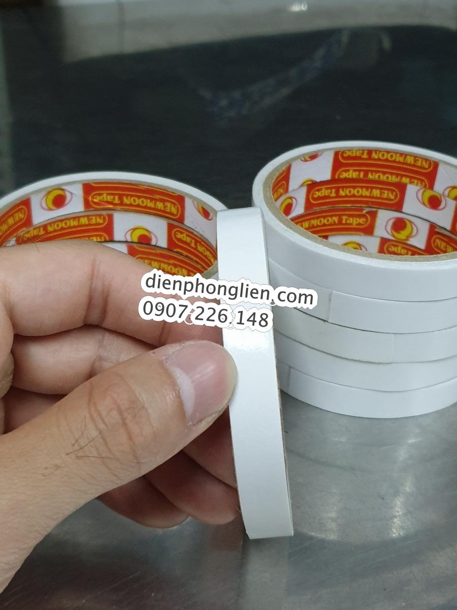 Combo 10 Cuộn Băng Keo 2 Mặt Mỏng 1F - Baron