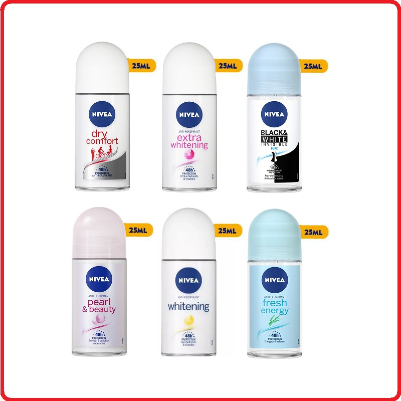 Lăn Khử Mùi Khô Thoáng 72h Nivea Deodorant Roll-On 50ml