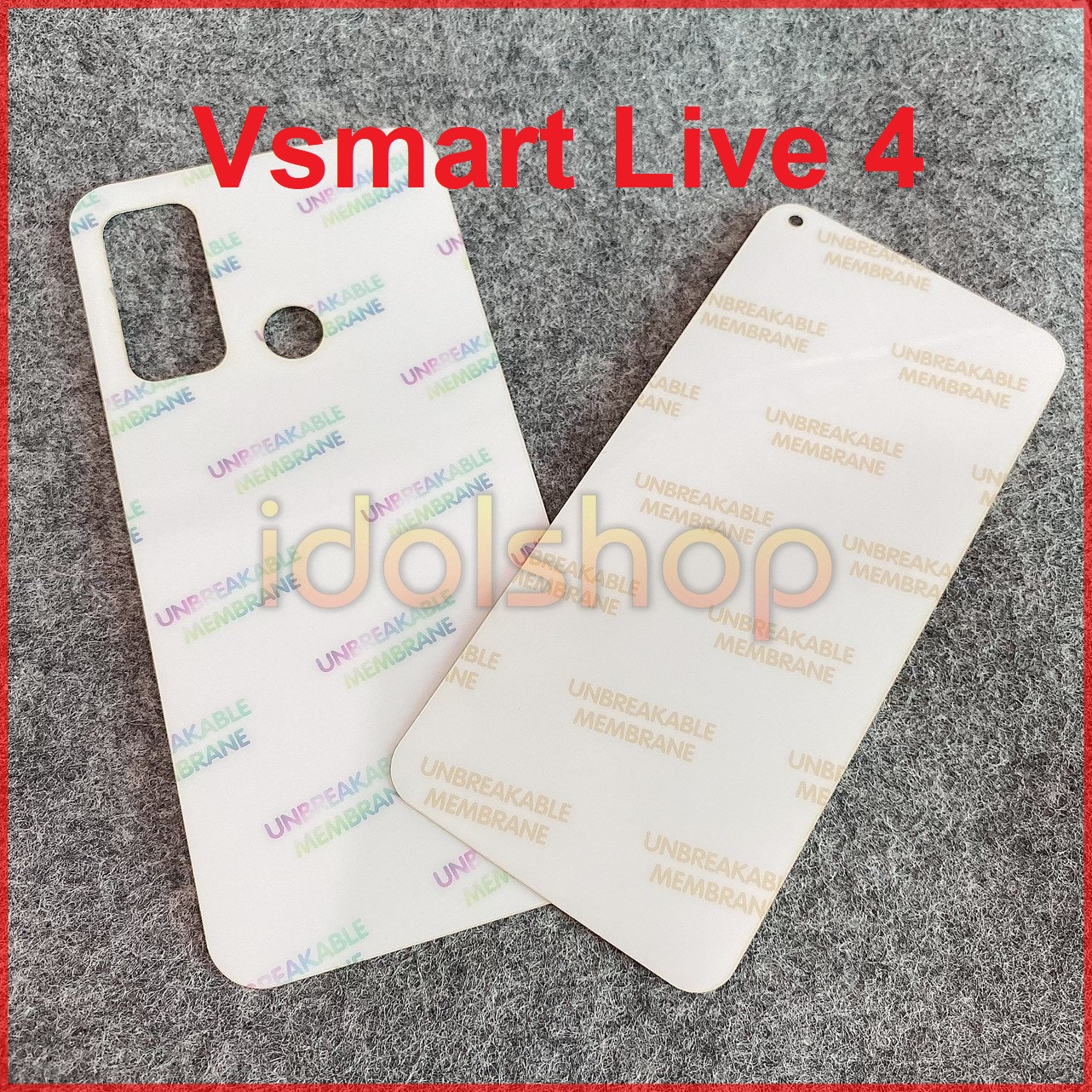 Miếng Dán PPF Vsmart live 4 phục hồi trầy xước