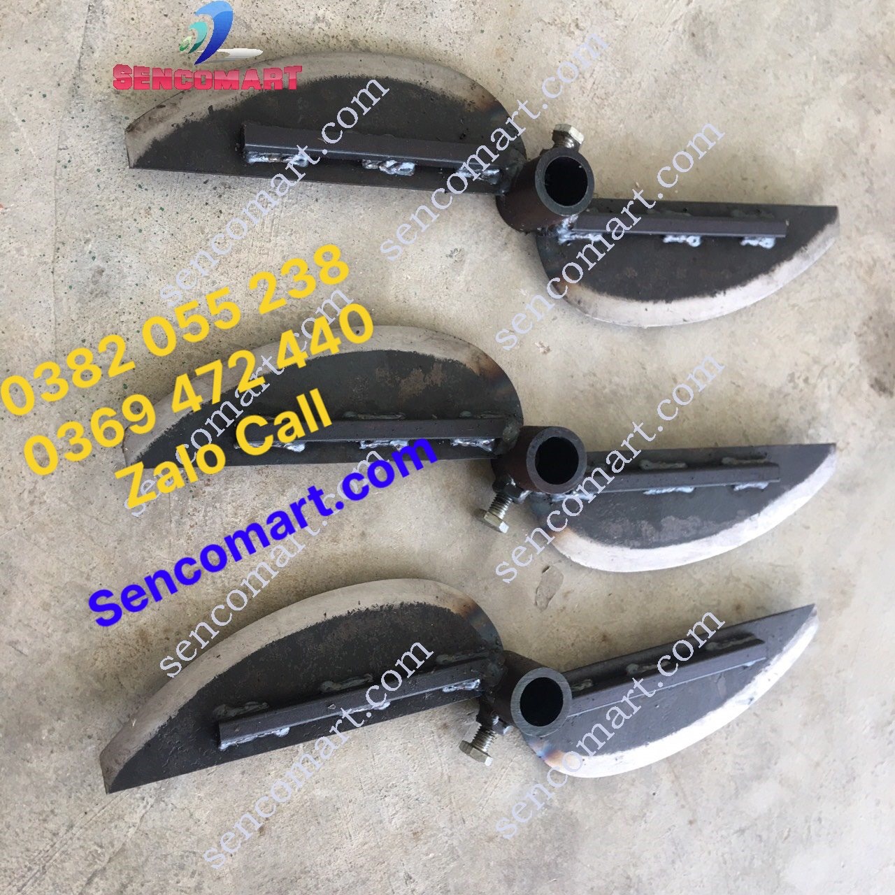 Lưỡi dao băm chuối mịn, cỏ, rau 40cm