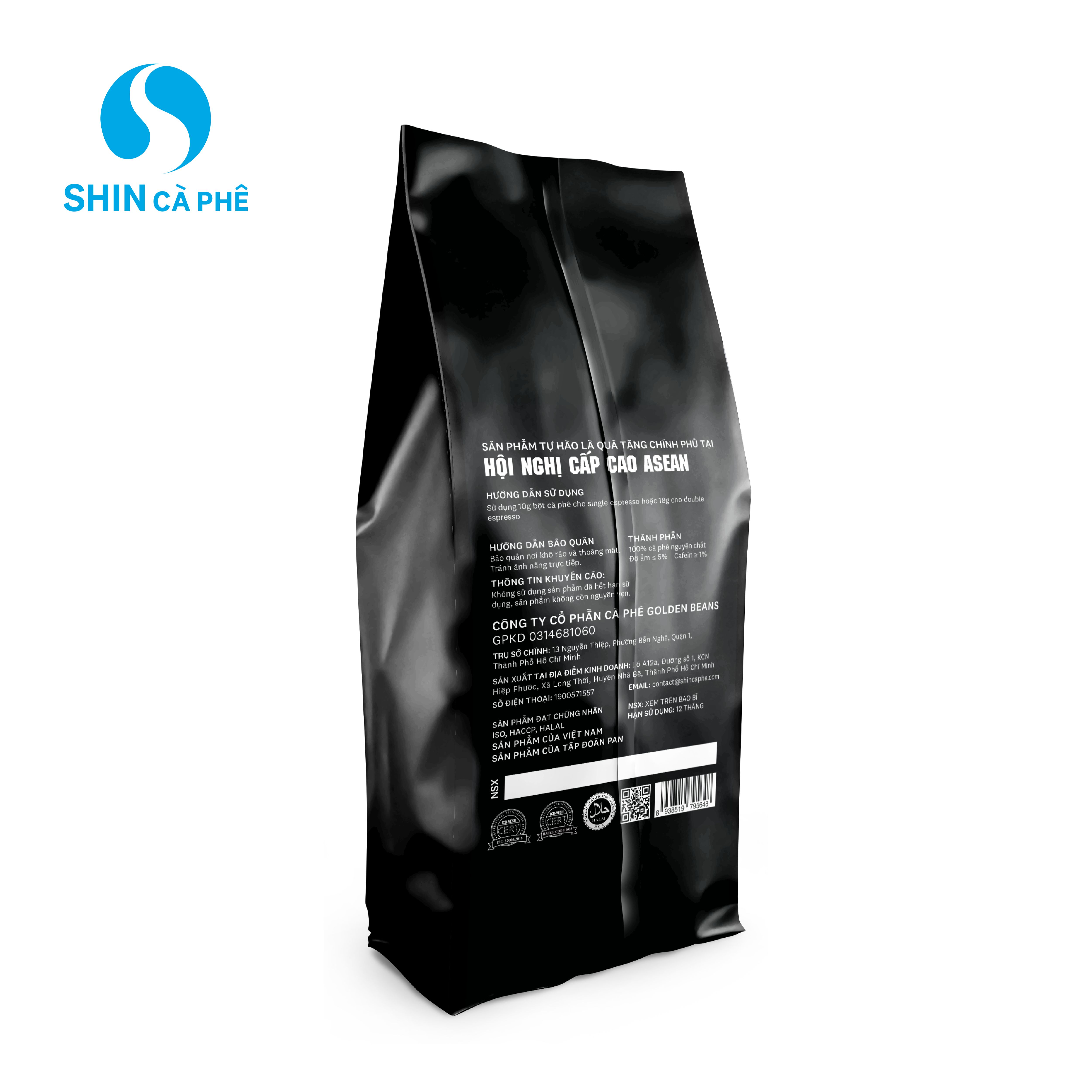 Espresso Classico Coffee - Shin Coffee - Machine-Brewed Coffee - 1kg Pack