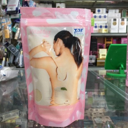 Tắm muối khoáng sữa chua vitamax 300g