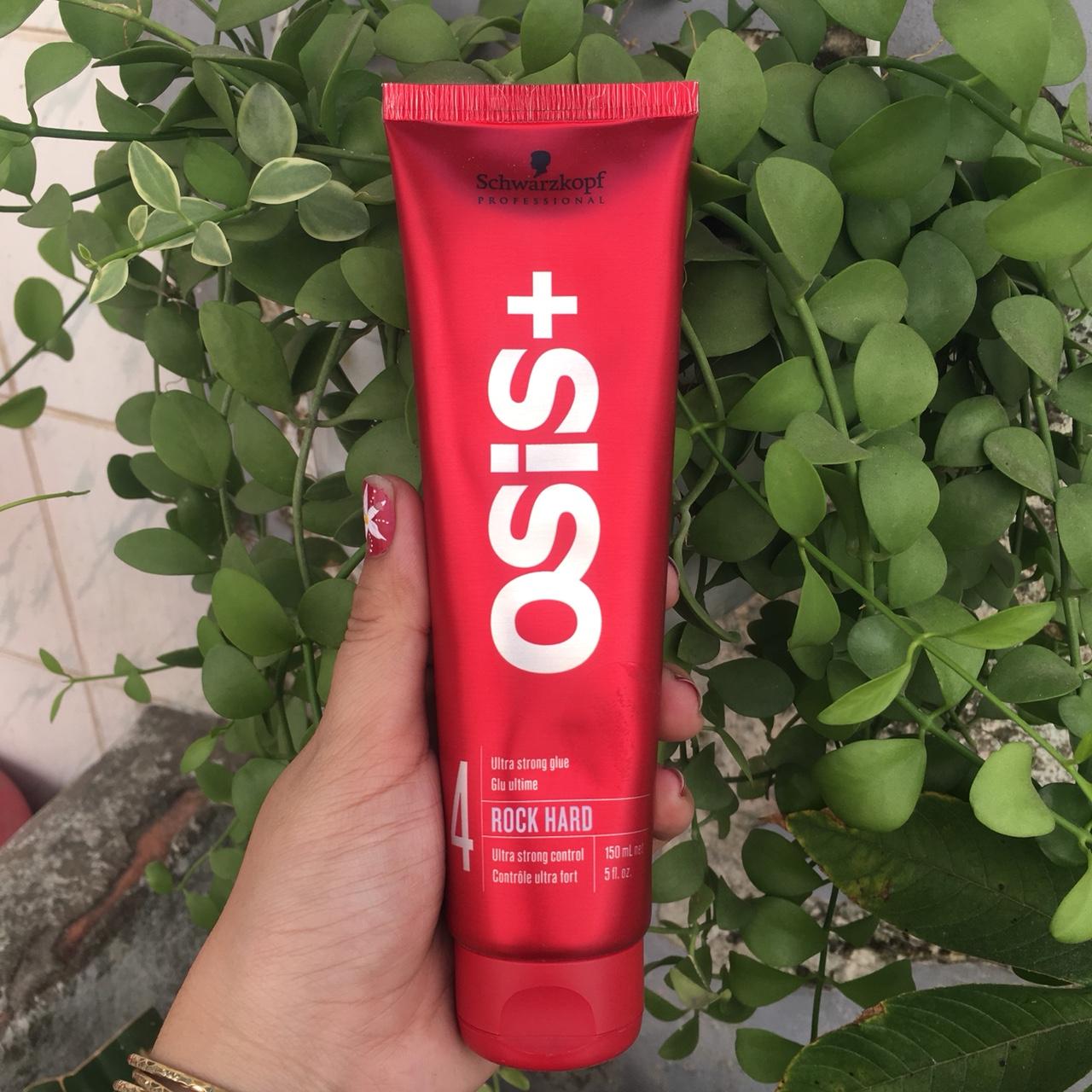 Kem tạo nếp và định hình tóc siêu cứng osis rock hard 150ml