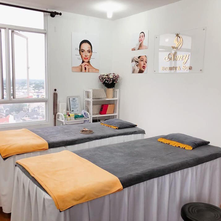 Combo Bộ khăn spa cao cấp đầy đủ - màu sắc đa dạng