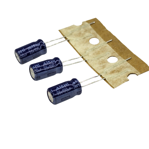 Tụ 100uF 35V AISHI 6.3*11mm