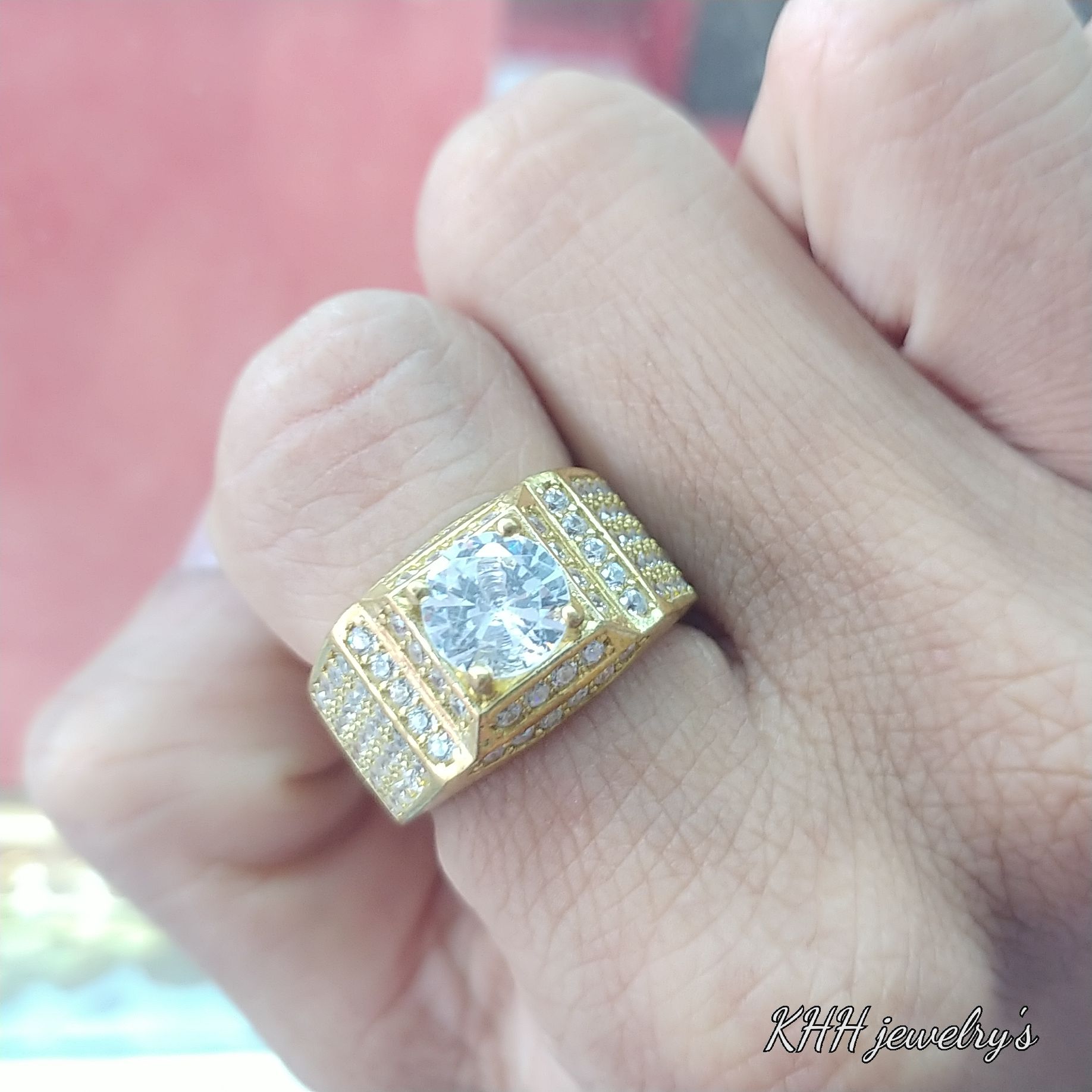 Nhẫn Đá Trắng Vonfram- Vĩnh Viễn Không Phai
