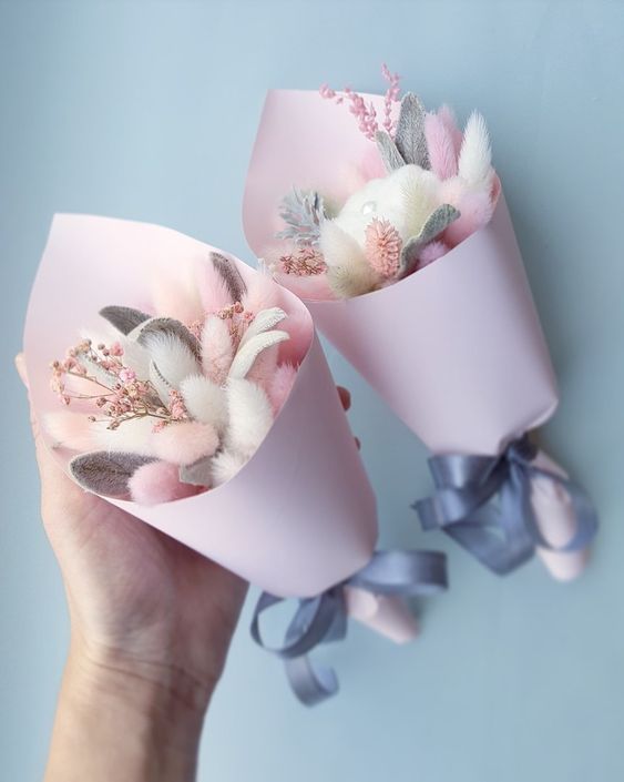 ( 5 bông ) hoa đuôi thỏ - hoa khô thủ đức