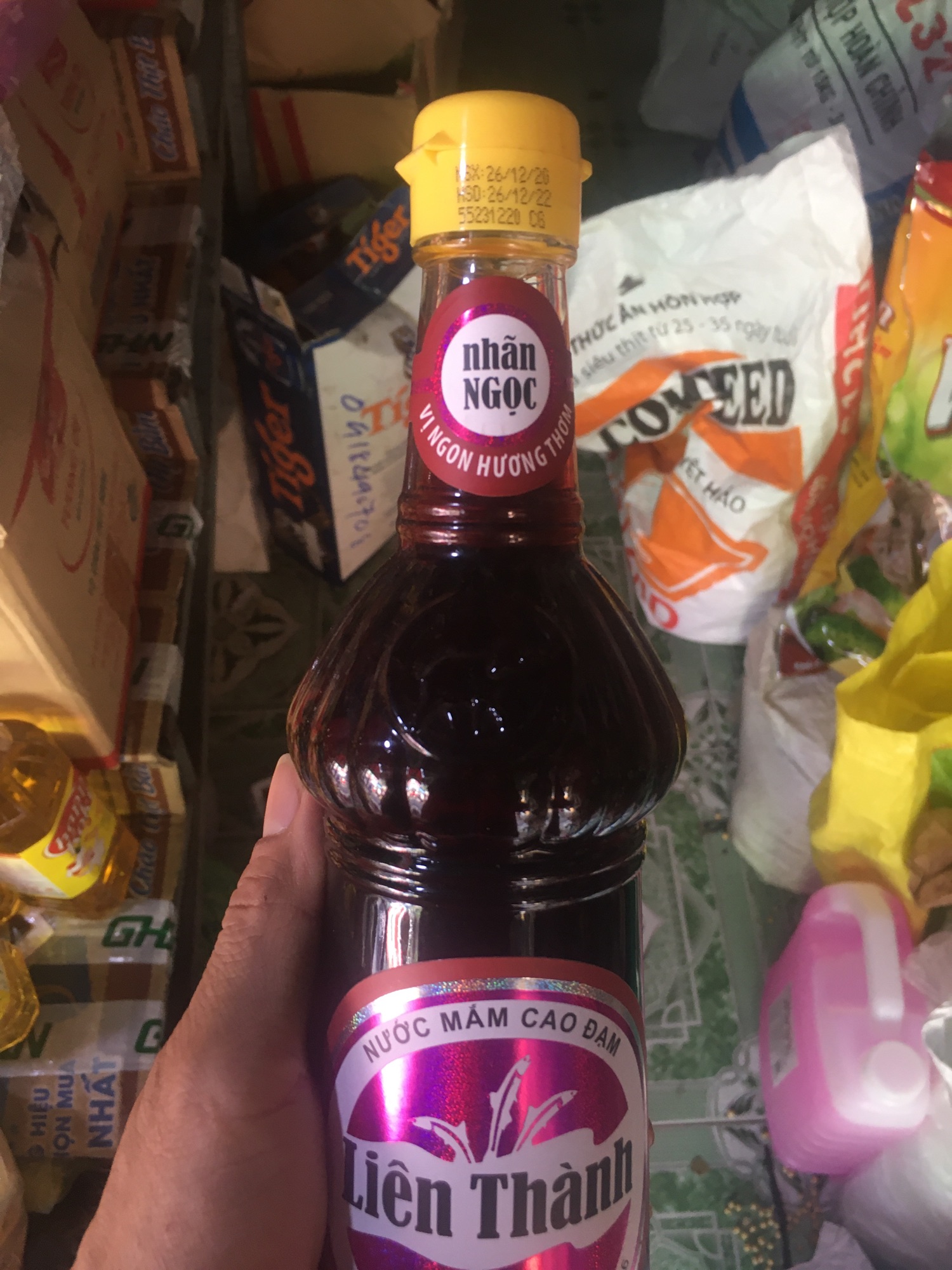 Nước mắm Liên Thành Nhãn Ngọc 600ml