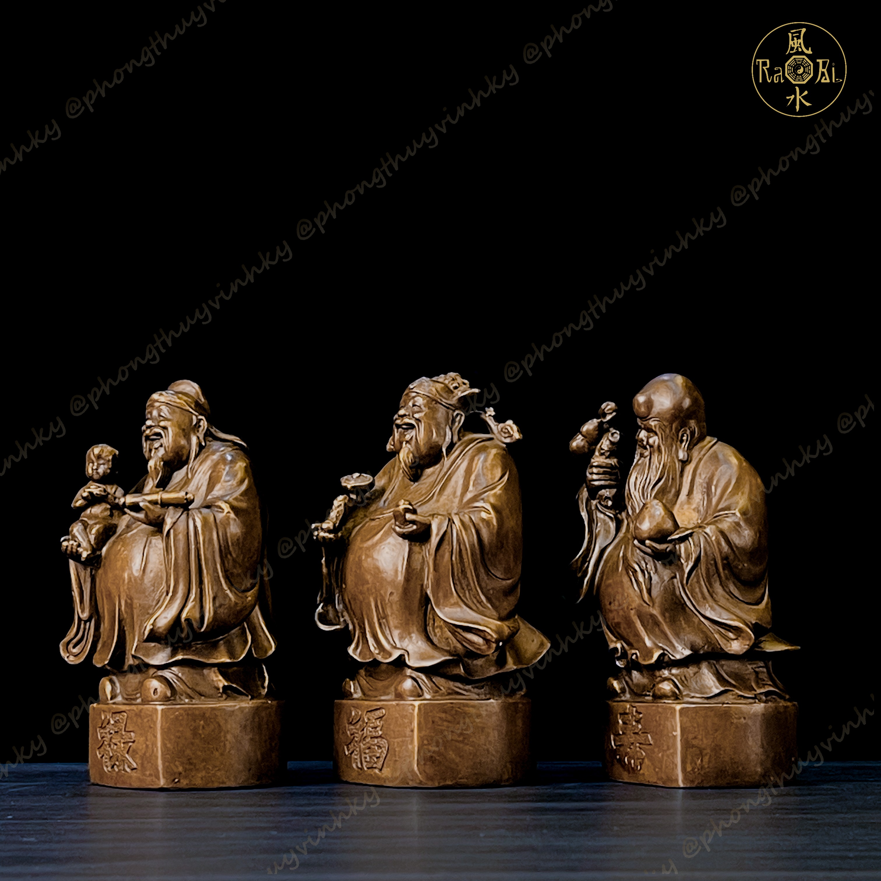 No. 7 Phuc tho-feng shui statue-bronze art work