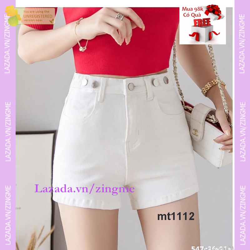 Quần Sooc phối Khuy Lưng Mt1112 zingme cá tính