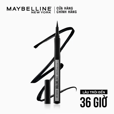 Bút Kẻ Mắt Nước Lâu Trôi 36H không thấm nước Maybelline New York Line Tattoo High Impact Liner 1g