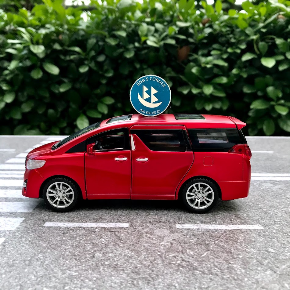 |BNB's Corner|Xe mô hình Toyota Alphard tỷ lệ 1:32
