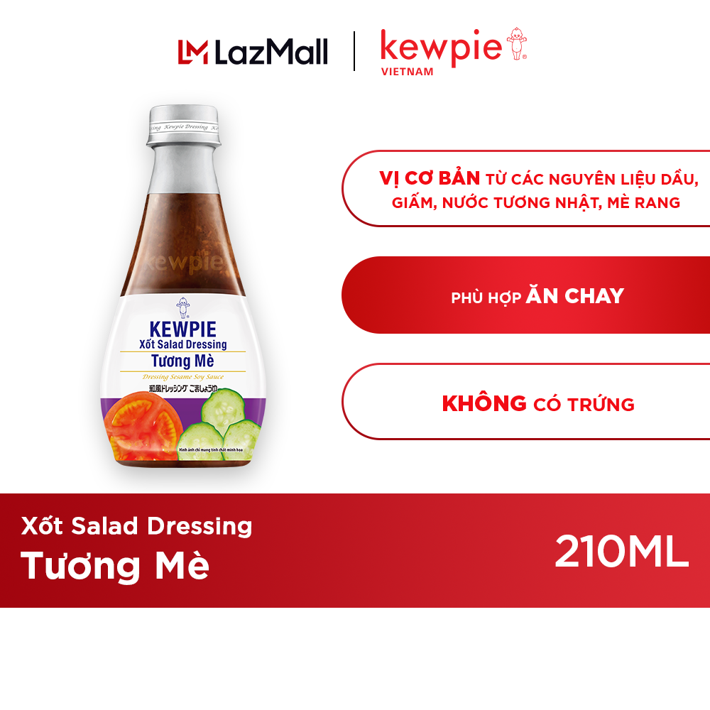 Xốt Salad Dressing Tương Mè Kewpie 210ml