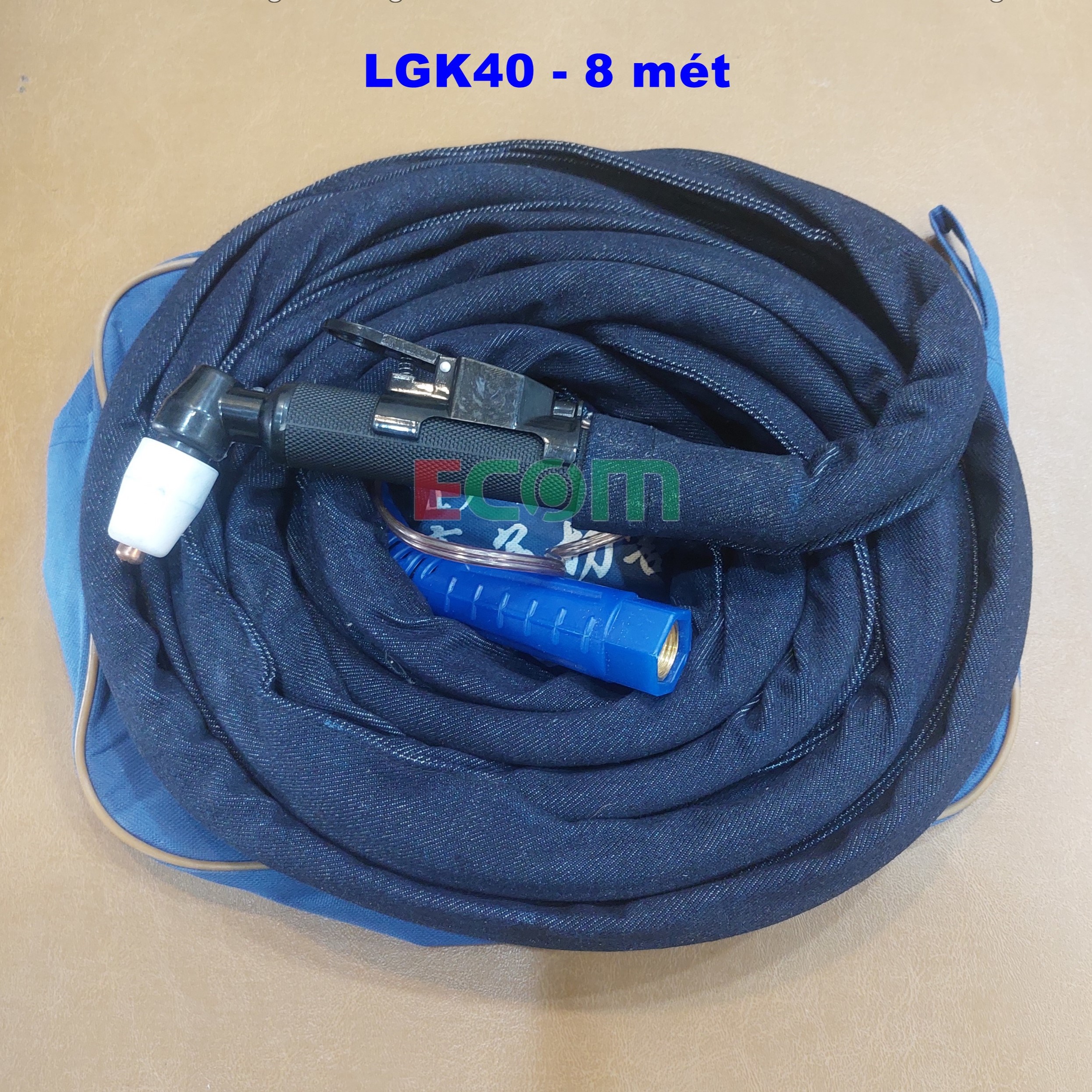 Mỏ cắt plasma 40A KLG40, 8 mét - Dây cắt plasma CUT40