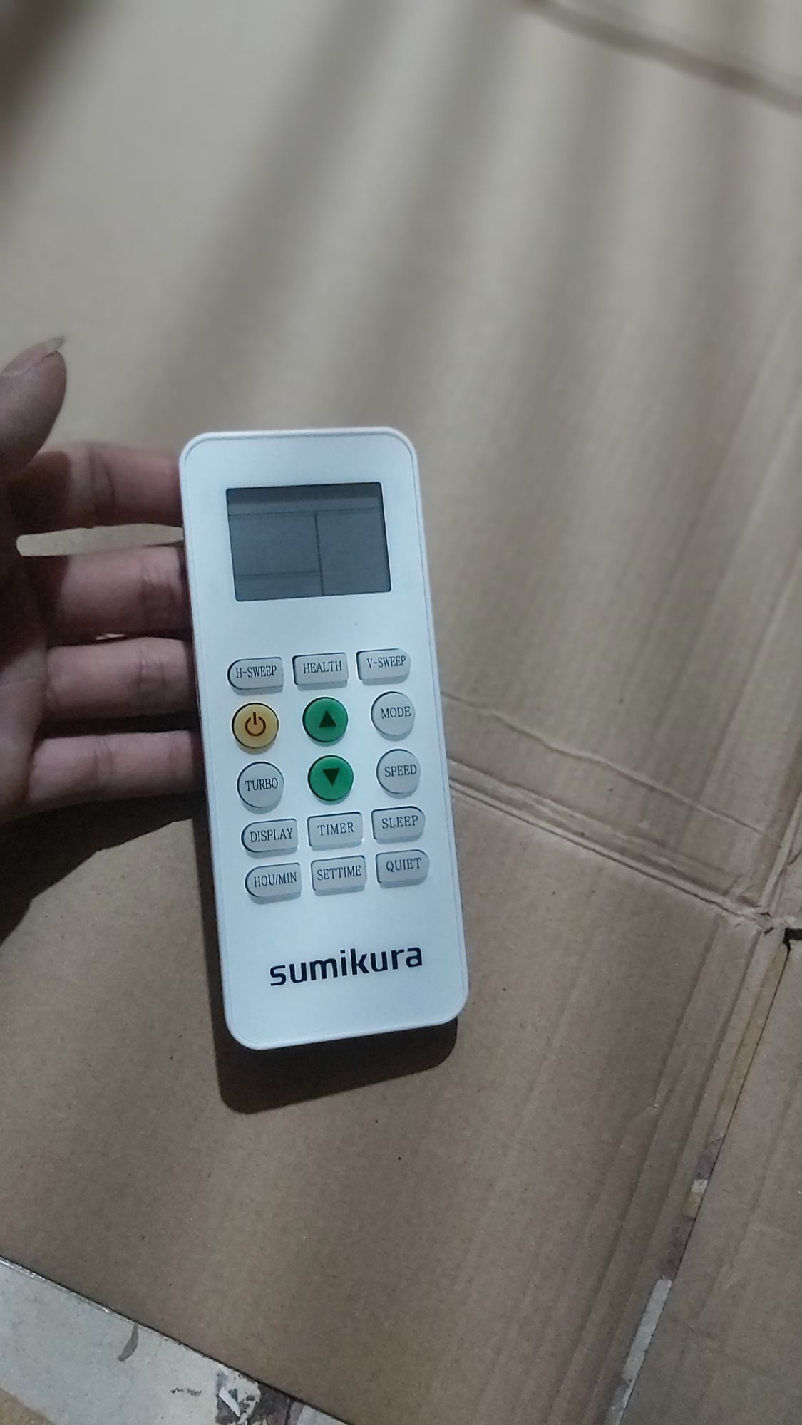 khiển điều hòa sumikura đời mới