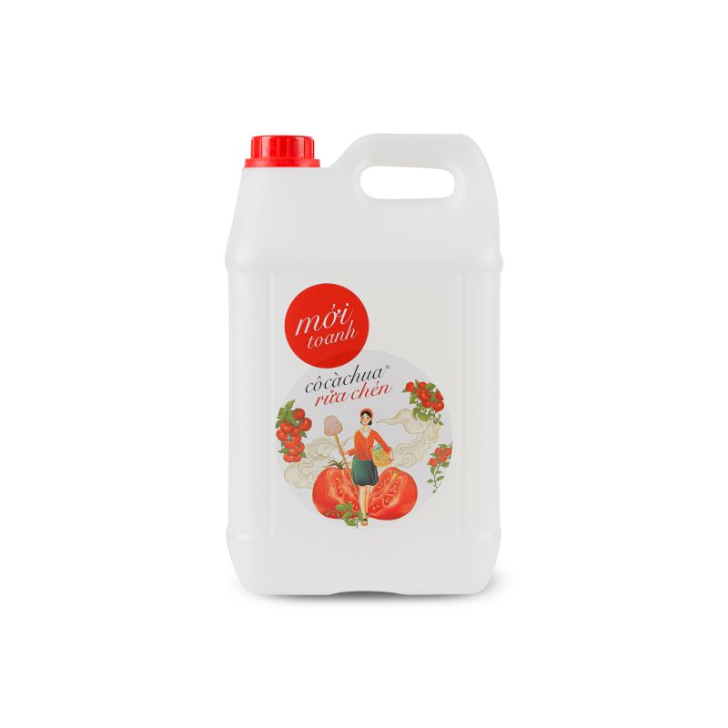 Rửa chén mới toanh 10l - cô cà chua