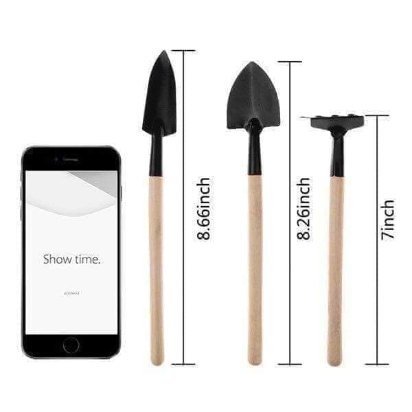 BỘ CUỐC XẺNG LÀM VƯỜN MINI 3 MÓN