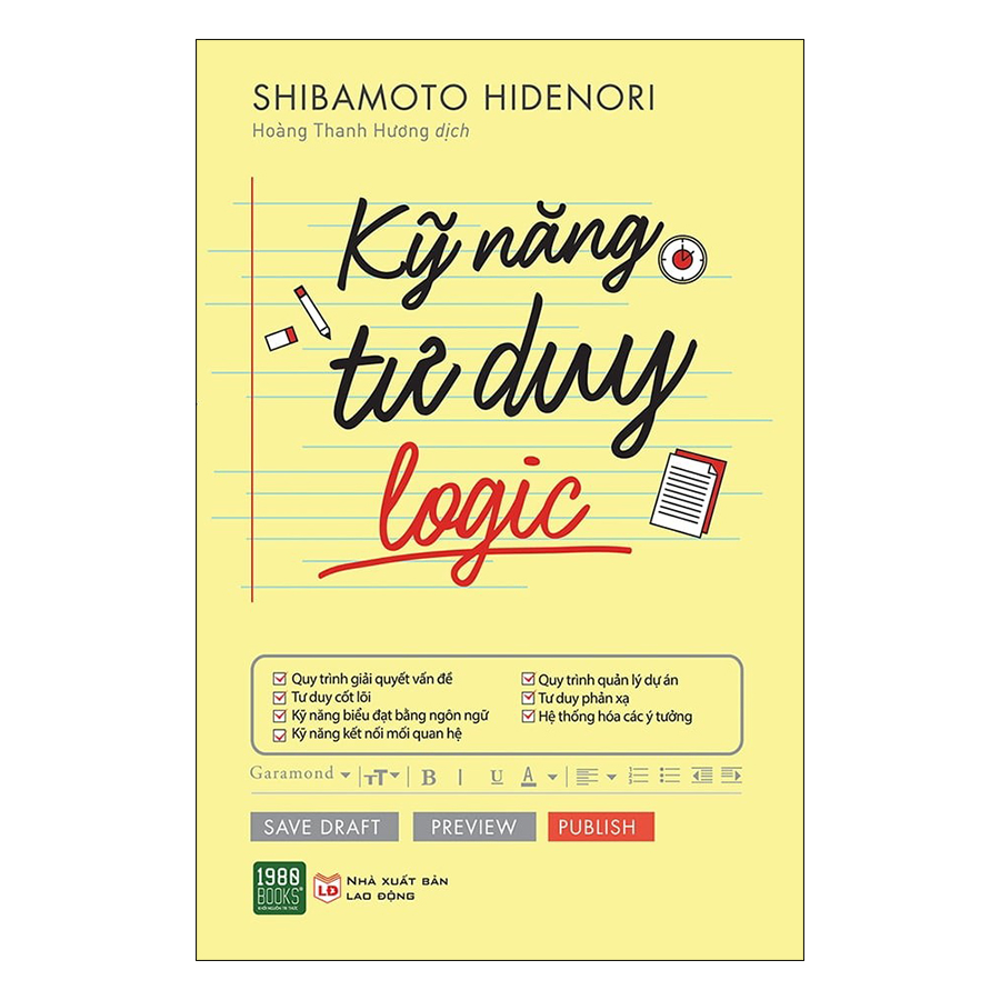Combo Tư Duy Logic + Kỹ Năng Tư Duy Logic ( 2 Cuốn )