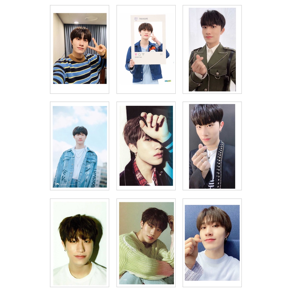 [Ép Lụa] Lomo Card 36 Ảnh TREASURE - BANG YE DAM