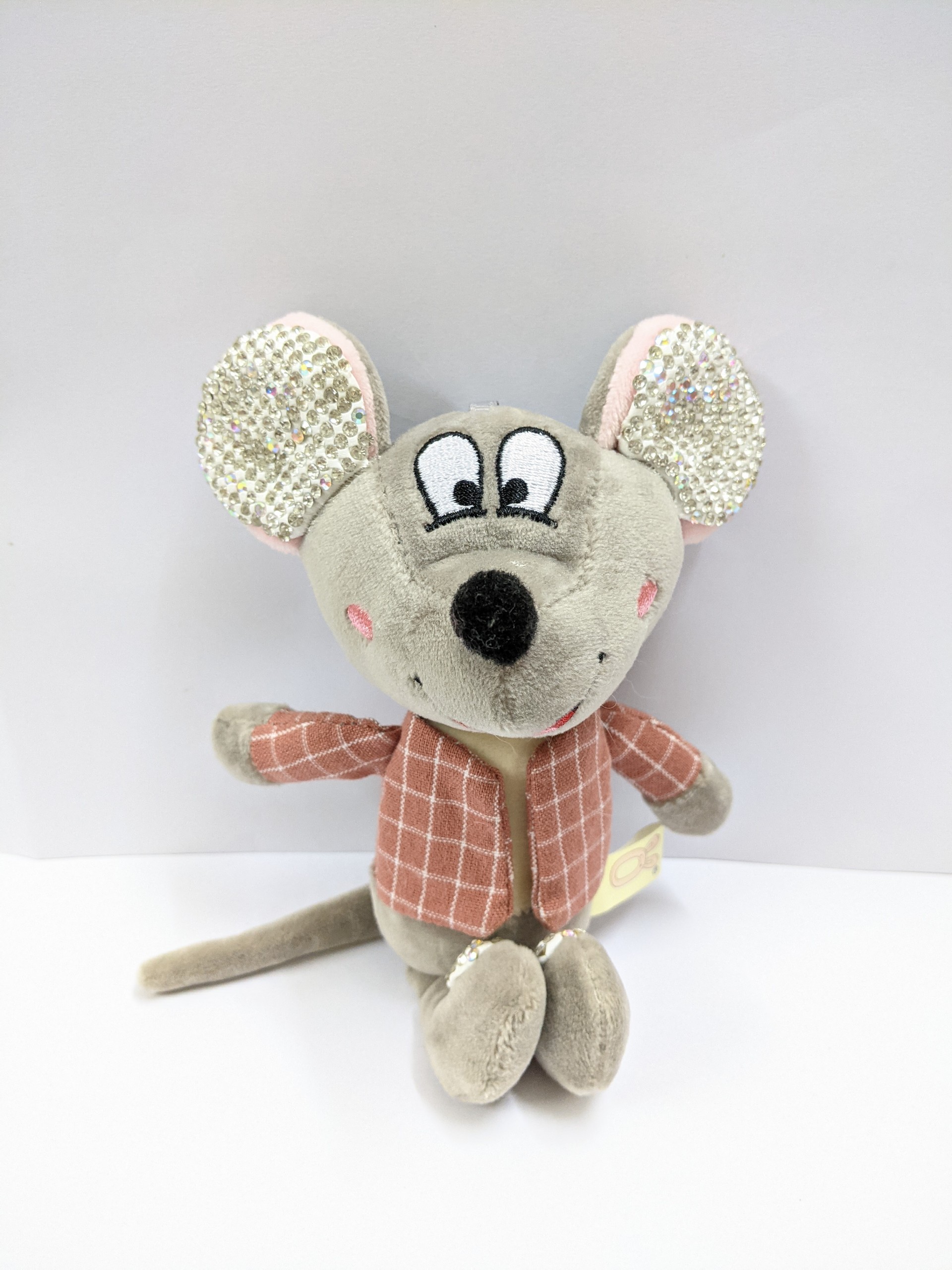 Móc Khóa Chuột Mickey Đính Đá