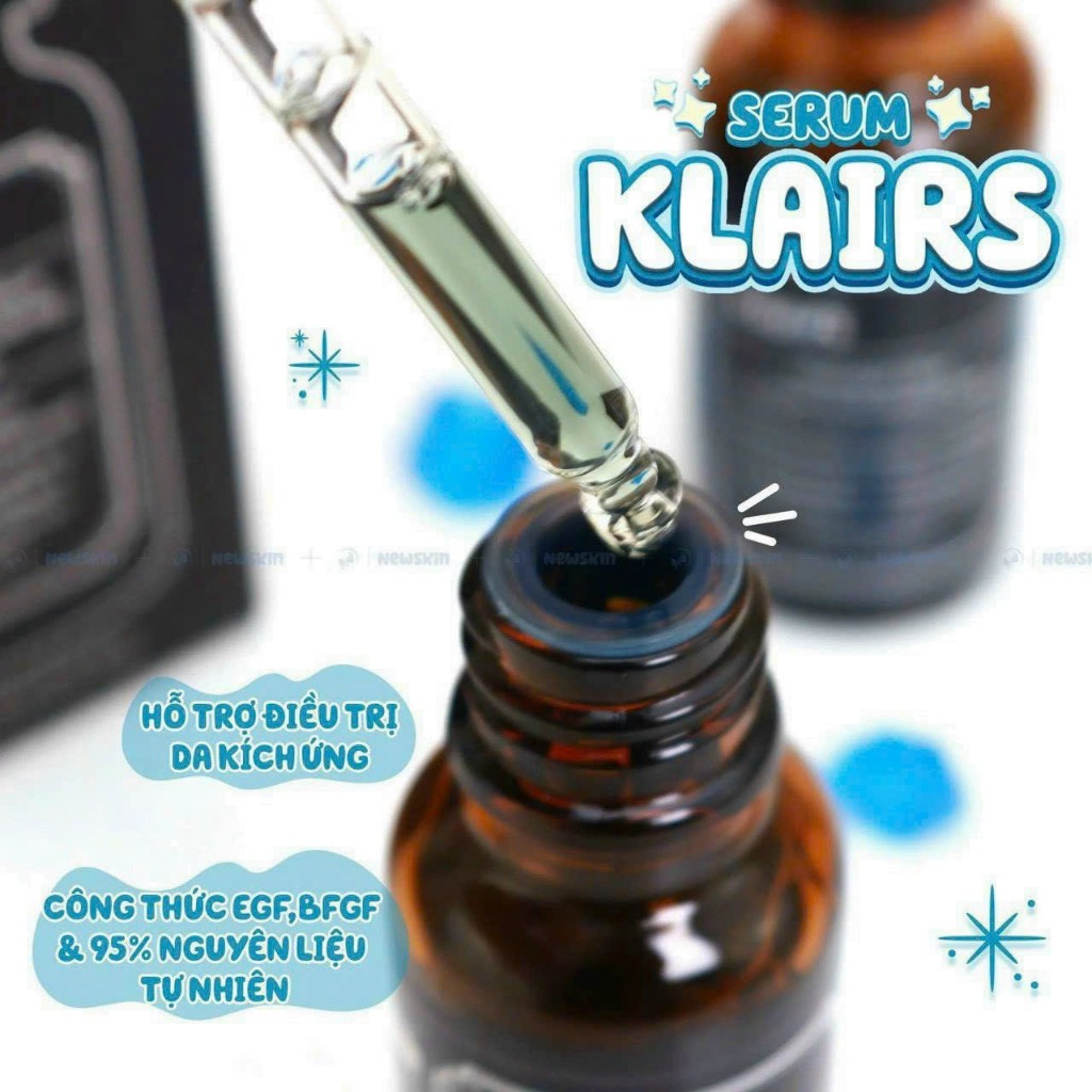 Tinh Chất Làm Dịu, Phục Hồi Da Klairs Midnight Blue Youth Activating Drop 20ml